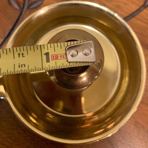 Brass taper candle holder - Picture 3 of 5